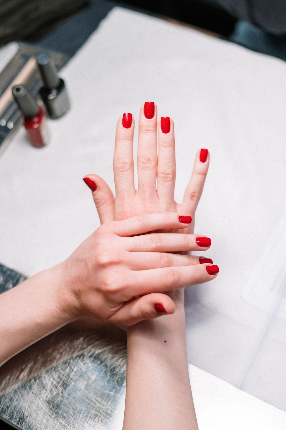 Finished nail set at Get Nailed Salon