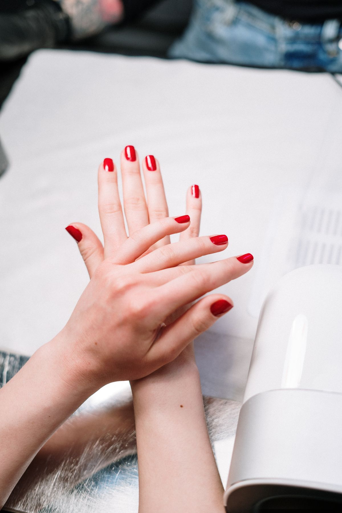 Gel color manicure at Get Nailed Salon
